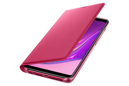  Луксозен калъф тефтер Wallet Cover оригинален EF-WA920PPEGWW за Samsung Galaxy A9 2018 A920F розов
